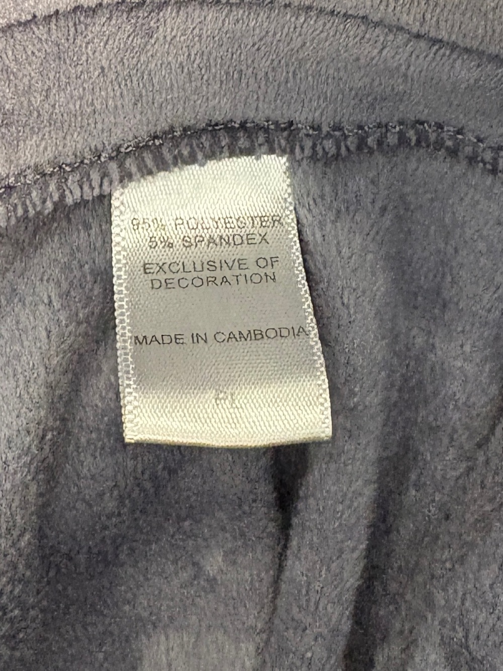 Cuddl Duds Pajamas Loungewear Marble Ultra Plush Soft Velvet Like Petite Large - Picture 15 of 16